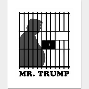 Mister Trump Lock Him Up Posters and Art